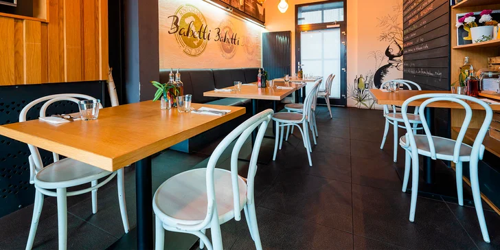 Degustační italské menu Terra s vinným párováním v restauraci Babetti pro 2 osoby