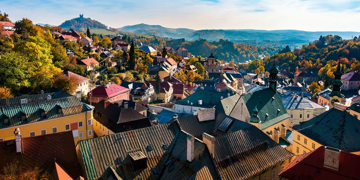 Za krásami Banské Štiavnice: skvěle vybavené apartmány až pro 4 osoby