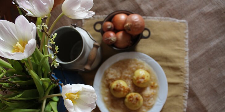 Jaro nebo léto u Znojma: snídaně, kredity do restaurace i dárek