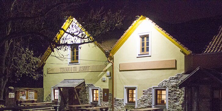 3–8 dní relaxu u Znojma: návštěva Louckého kláštera a kredit 800 Kč na jídlo