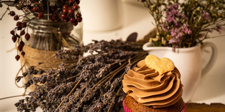 4x cupcake z brněnské Cupcakekárny: v nabídce i vegan a bezlepkové dortíky