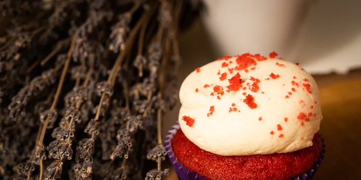4x cupcake z brněnské Cupcakekárny: v nabídce i vegan a bezlepkové dortíky