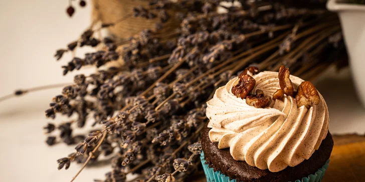 4x cupcake z brněnské Cupcakekárny: v nabídce i vegan a bezlepkové dortíky
