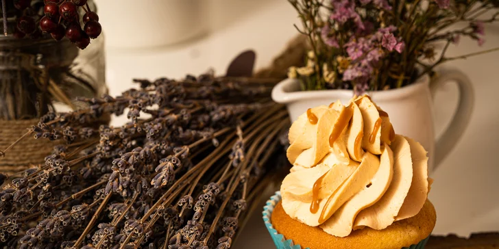 4x cupcake z brněnské Cupcakekárny: v nabídce i vegan a bezlepkové dortíky