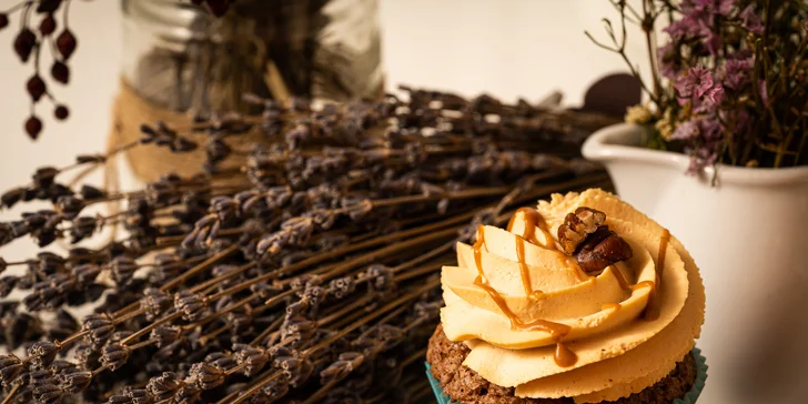 4x cupcake z brněnské Cupcakekárny: v nabídce i vegan a bezlepkové dortíky
