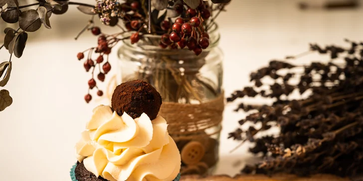 4x cupcake z brněnské Cupcakekárny: v nabídce i vegan a bezlepkové dortíky