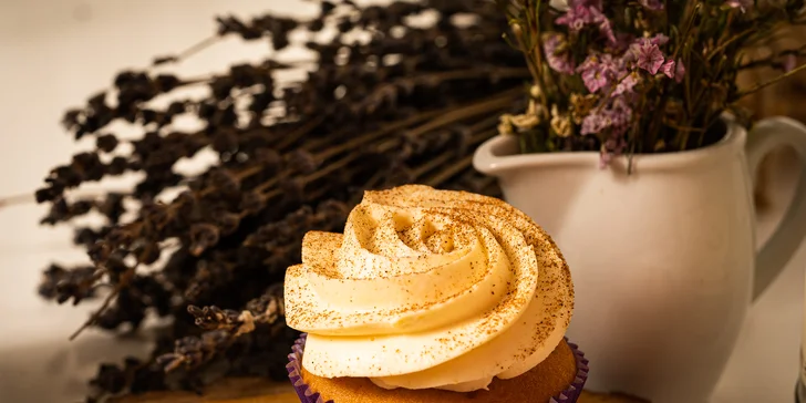4x cupcake z brněnské Cupcakekárny: v nabídce i vegan a bezlepkové dortíky