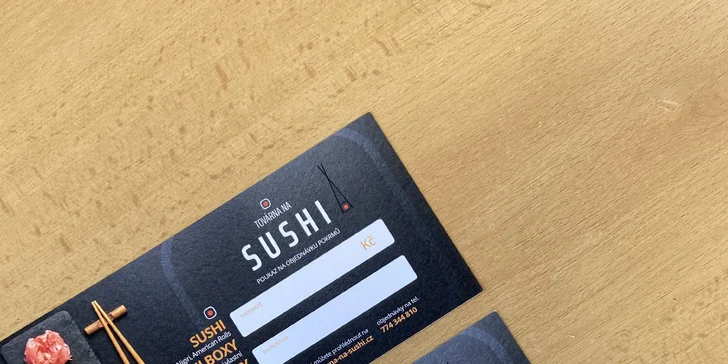 Sushi sety na odnos s sebou: 16, 18 a 34 kusů s avokádem, krevetami i lososem