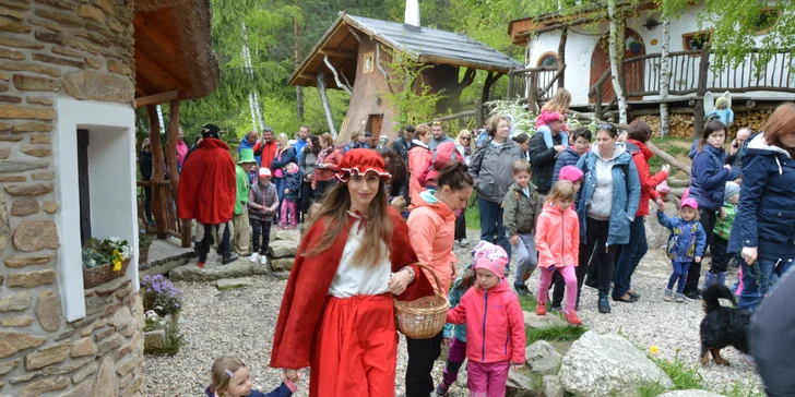 Vstupné na prohlídku Pohádkové vesničky Podlesíčko na Vysočině