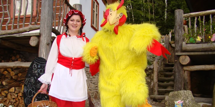 Vstupné na prohlídku Pohádkové vesničky Podlesíčko na Vysočině