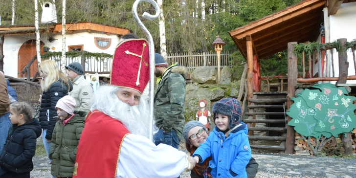 Vstupné na prohlídku Pohádkové vesničky Podlesíčko na Vysočině