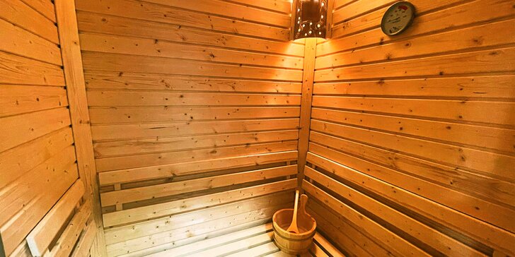 Odpočinek ve wellness domku s privátní vířivkou a finskou saunou pod Jizerkami