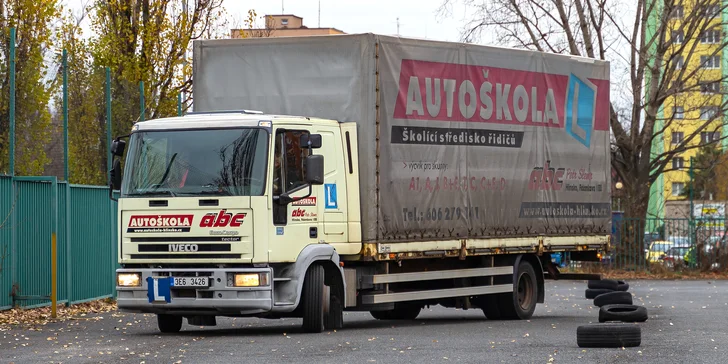 Zážitková jízda nákladním vozem DAF/IVECO pro dospělého: 45 nebo 60 min.