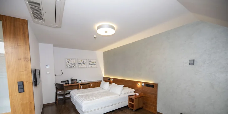 Ubytování se snídaněmi v elegantním hotelu pár kroků od O2 areny