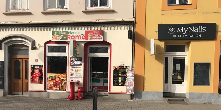 Pizza o průměru 32 či 45 cm nebo kebab dle výběru na odnos s sebou