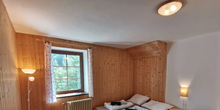 Horská chata v KRNAPu: snídaně nebo polopenze i sauna