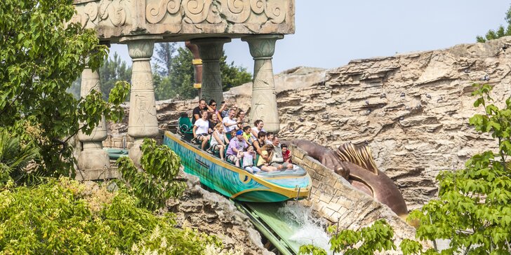 Výlet do italského zábavního parku Gardaland s dopravou a vstupným na atrakce
