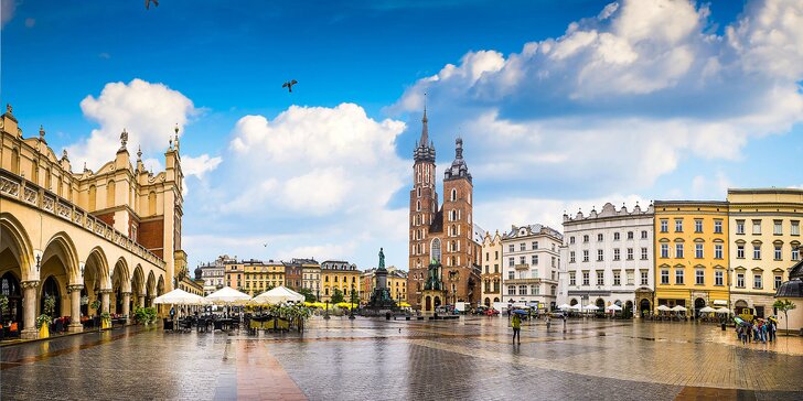 Romantický víkend v Polsku: Krakov a Wrocław, doprava, 1 noc se snídaní