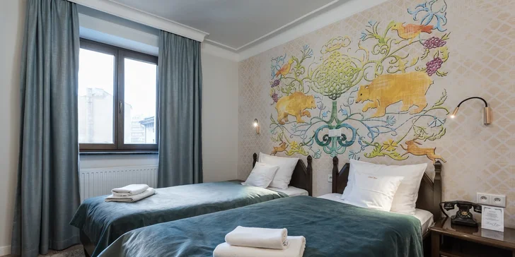 Boutique hotel v židovské čtvrti Kazimierz kousek od centra Krakova se snídaní nebo polopenzí