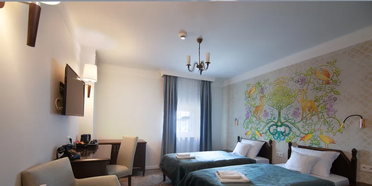 4* pobyt Krakově: designový hotel v centru města, snídaně či polopenze i hodinový vstup do sauny