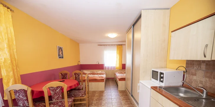 Jihočeský penzion mezi Českým Krumlovem a Třeboní: apartmány se snídaní