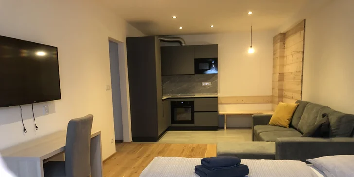 Zimní dovolená na Benecku: snídaně i polopenze, wellness a lyžování