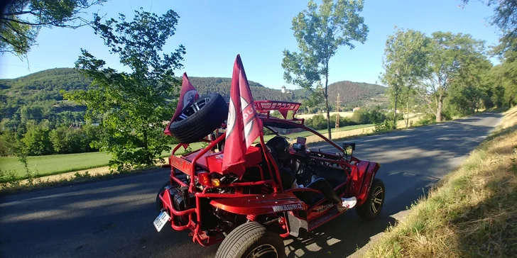 Projížďka silniční buggynou na 15, 30 i 60 minut nebo celé 4 hodiny