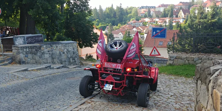 Projížďka silniční buggynou na 15, 30 i 60 minut nebo celé 4 hodiny