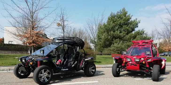 Projížďka silniční buggynou na 15, 30 i 60 minut nebo celé 4 hodiny