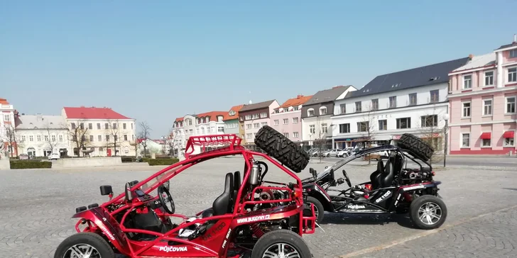 Projížďka silniční buggynou na 15, 30 i 60 minut nebo celé 4 hodiny