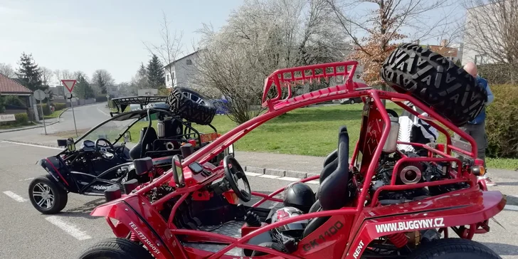 Projížďka silniční buggynou na 15, 30 i 60 minut nebo celé 4 hodiny