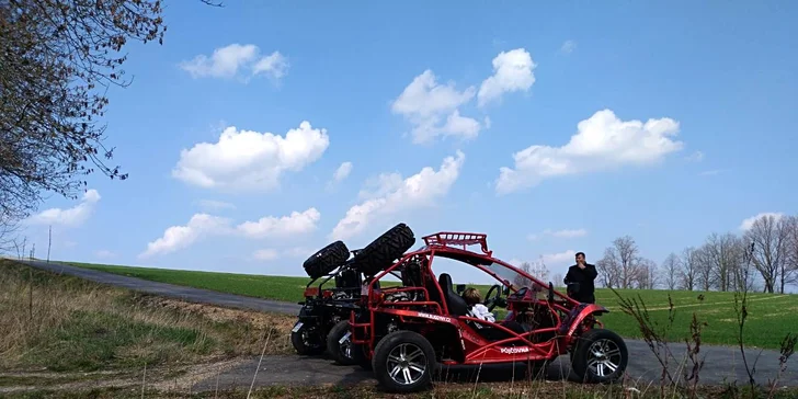 Projížďka silniční buggynou na 15, 30 i 60 minut nebo celé 4 hodiny