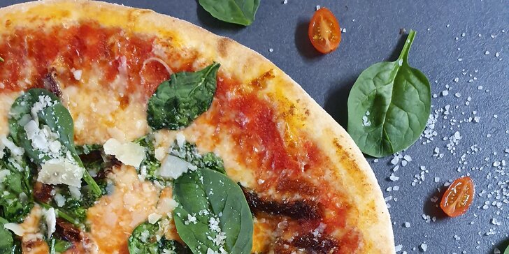 Vykutálená dobrota: dvě pizzy o průměru 35 cm z italských surovin