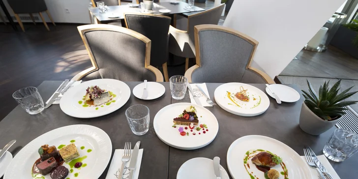 5chodové degustační menu v restauraci Ginger & Fred i s vinným párováním