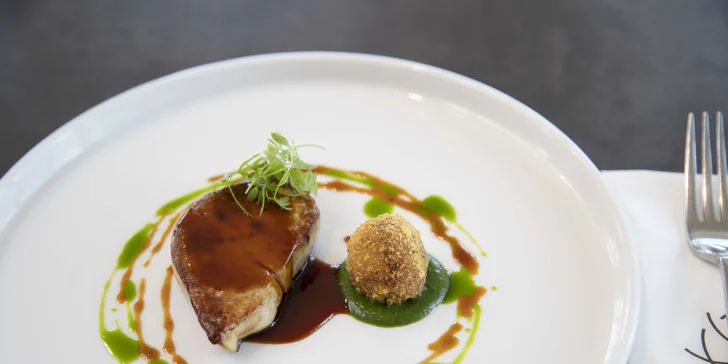 5chodové degustační menu v restauraci Ginger & Fred i s vinným párováním