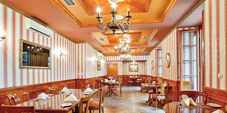 Degustační menu v Chateau St. Havel: 4 nebo 6 chodů i vinné párování