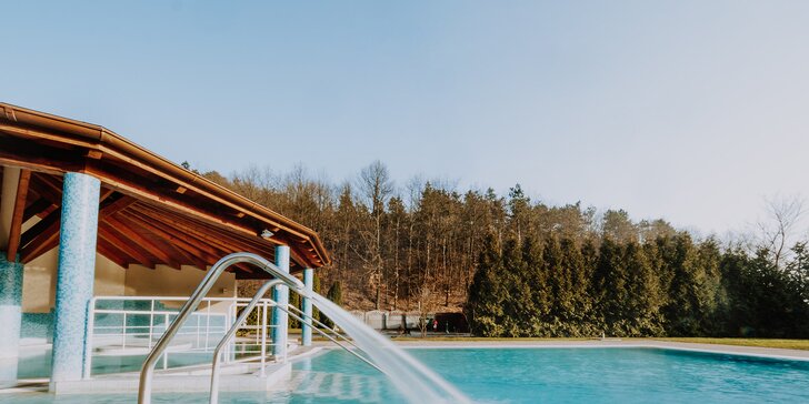 Pobyt nedaleko Egeru: wellness centrum s léčivou vodou, termální koupaliště, polopenze a zábava