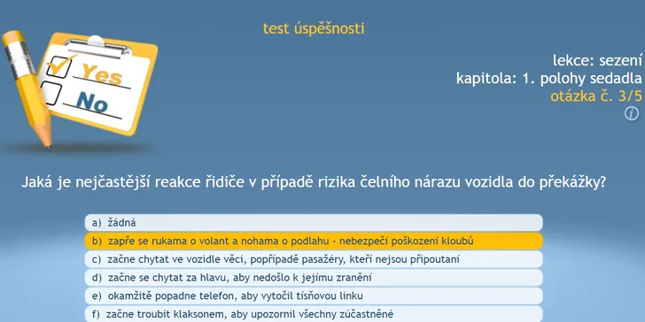E-Drive school: online výuka bezpečné a defenzivní jízdy z pohodlí domova