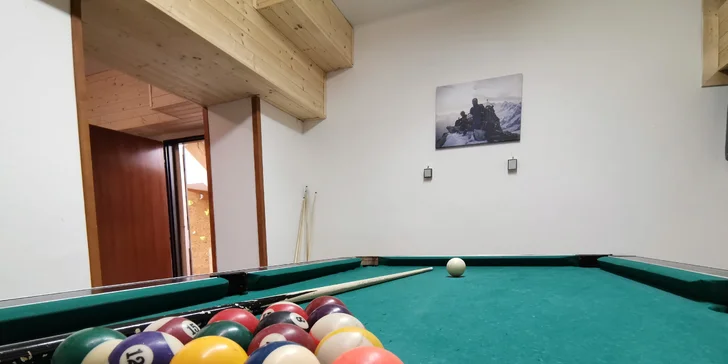 Horská chata v KRNAPu: snídaně nebo polopenze i sauna