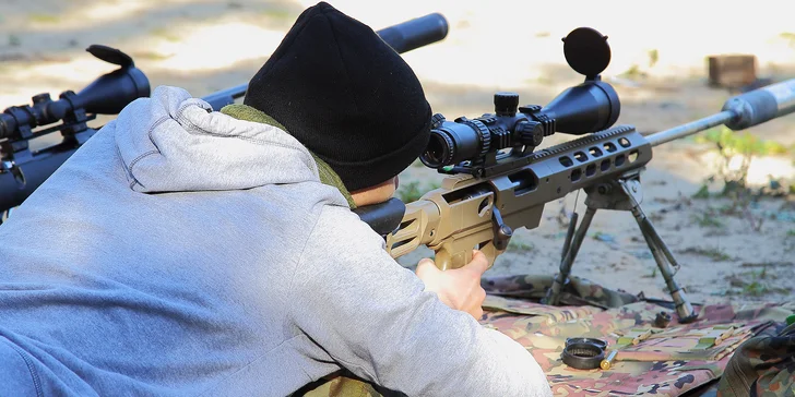 Střelecký balíček Sniper: 3hodinový kurz střelby vč. maskování a balistiky