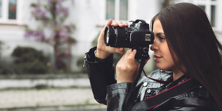 Dvouhodinový kurz na Vyšehradě pro začínající fotografy