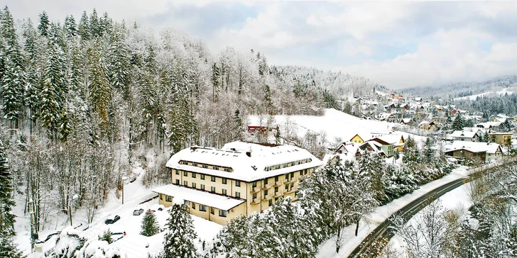 Polská strana Slezských Beskyd: snídaně či polopenze a neomezený wellness