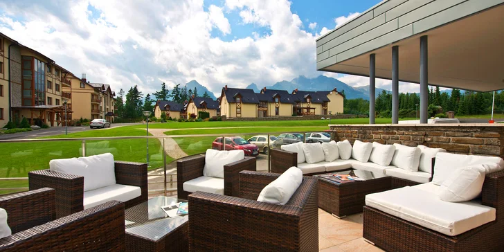 Relax ve Vysokých Tatrách: krásný hotel s wellness a snídaní či polopenzí