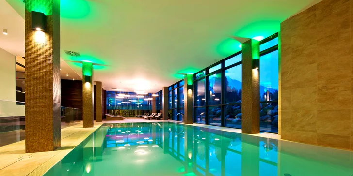 Relax ve Vysokých Tatrách: krásný hotel s wellness a snídaní či polopenzí