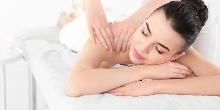 Odpočinek těla i duše: masáže dle výběru, relaxační, lymfatická i lávové kameny