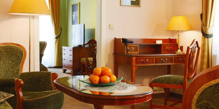 Pobyt v Karlových Varech s polopenzí, neomezeným wellness i koupelí