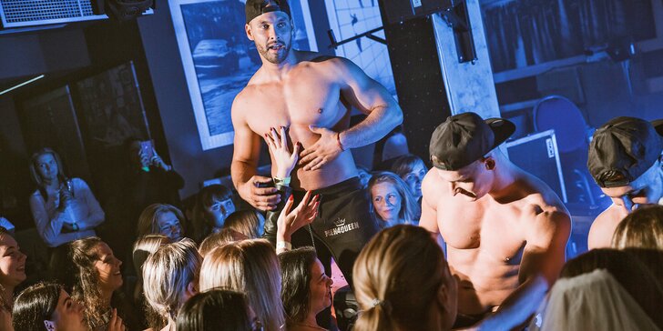 3hodinová show vymakaných těl: žhavé vystoupení pánské skupiny Men4Queen v Ostravě