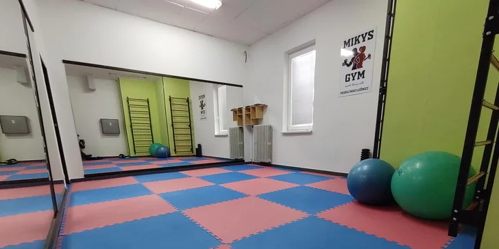 Až 5 časově neomezených vstupů do moderního fitness Mikys Gym