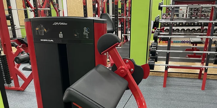 Až 5 časově neomezených vstupů do moderního fitness Mikys Gym
