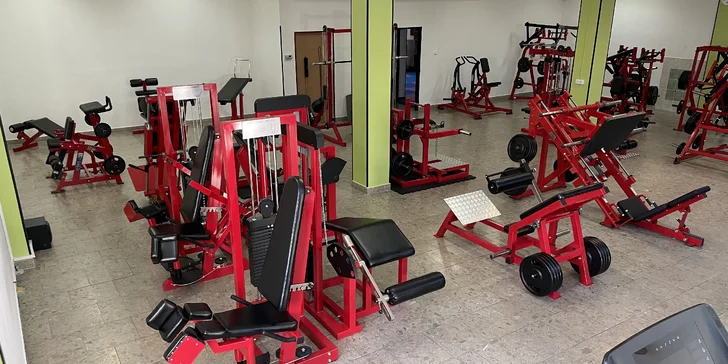 Až 5 časově neomezených vstupů do moderního fitness Mikys Gym